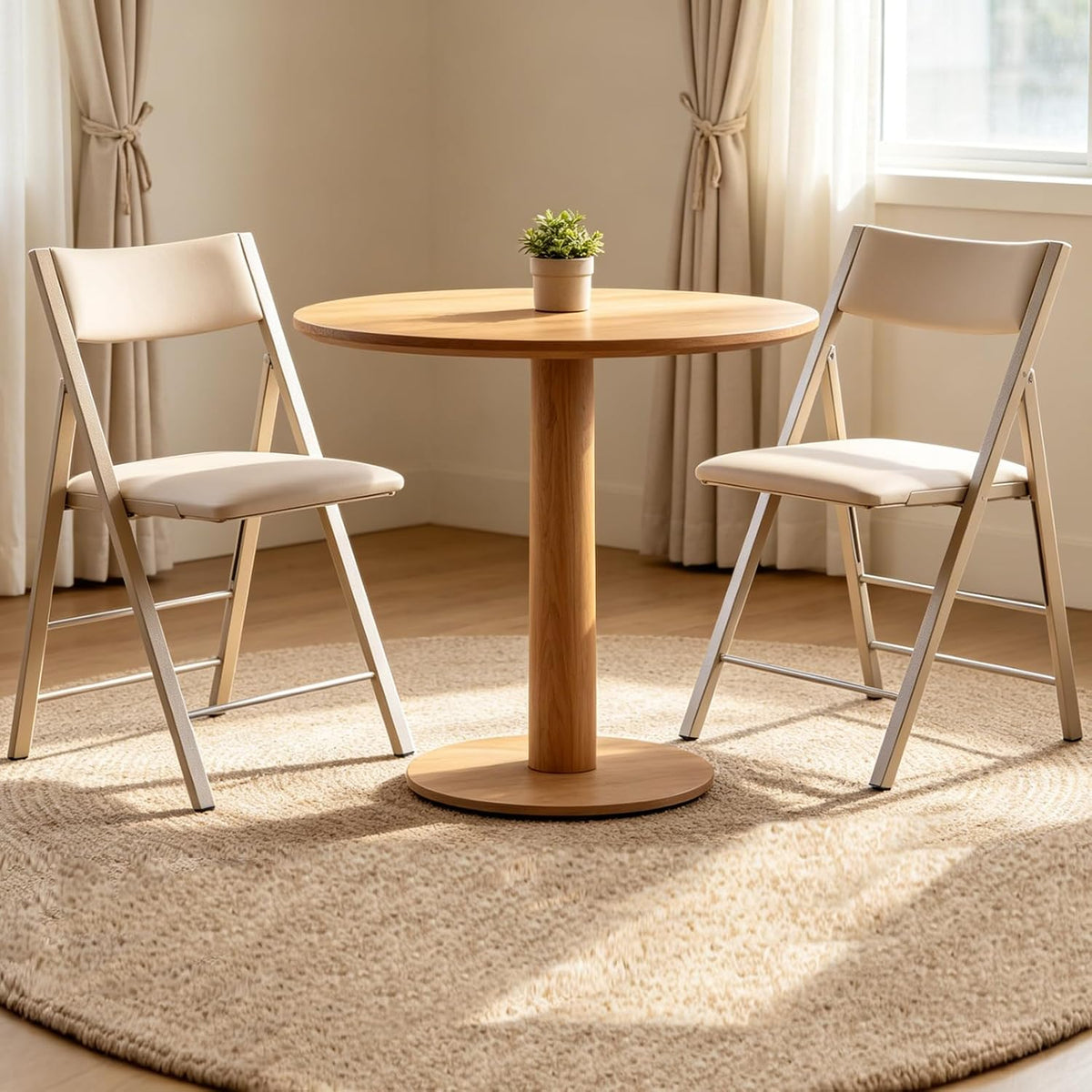 Heavy‑Duty Stackable Patio Folding Chairs