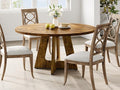 Rustic Round Farmhouse Dining Table