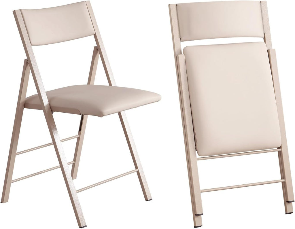 Wood Padded Heavy Folding Dining Chairs